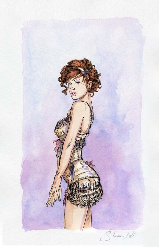 Paul Salomone, Margot corset dentelle - Comic Strip