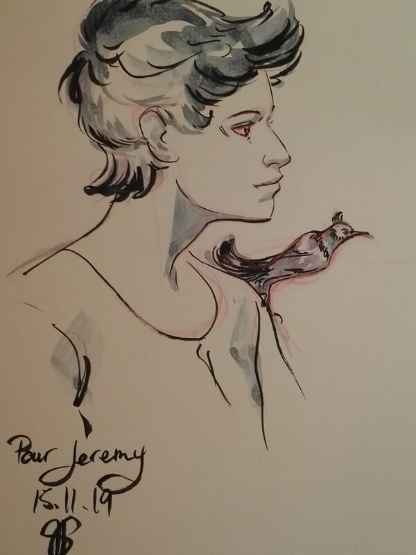Le boiseleur by Gaëlle Hersent - Sketch