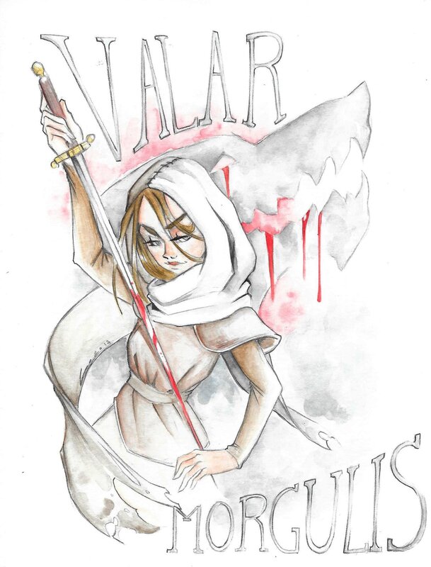 Arya Stark by La Patte du Tigre - Original Illustration