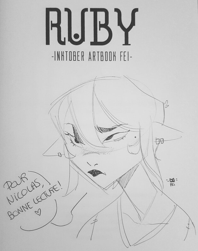 Ruby by Fei, Feilyn - Sketch