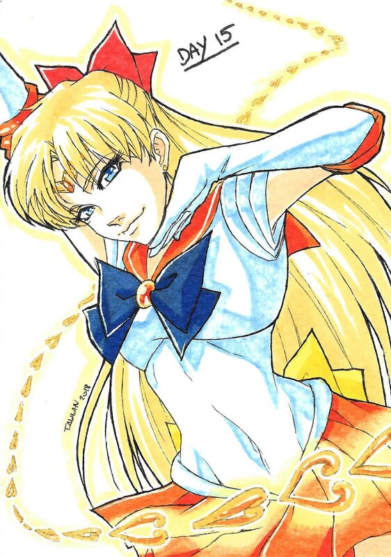Sailor Venus by Taulan - Original Illustration
