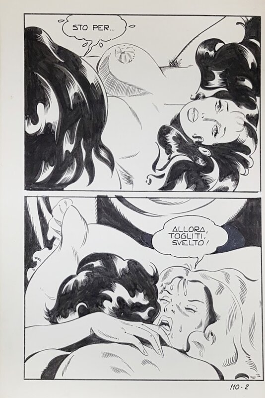 Maghella #110 P2 par Mario Janni - Planche originale