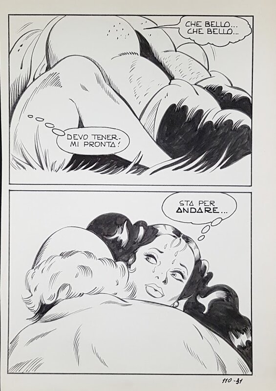 Maghella #110 P31 par Mario Janni - Planche originale