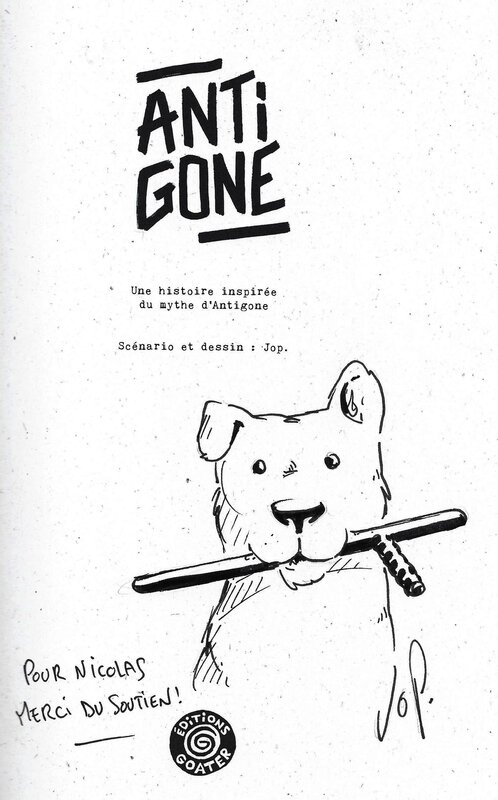 Chien d'Antigone by Jop - Sketch