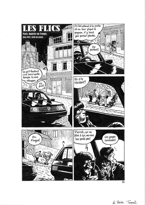 For sale - Hervé Tanquerelle – Les Faux Visages - Comic Strip