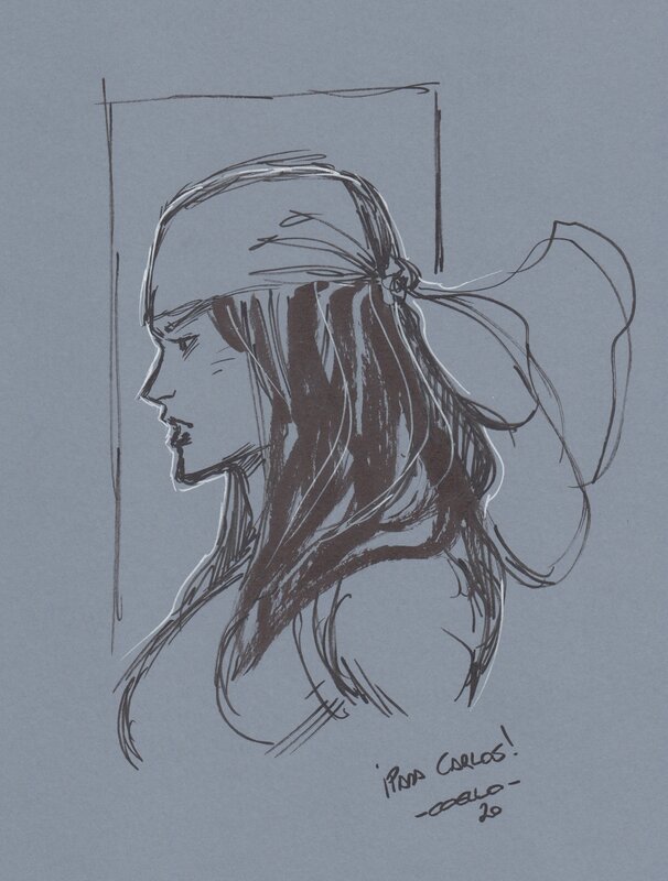 Elektra by Iban Coello - Sketch