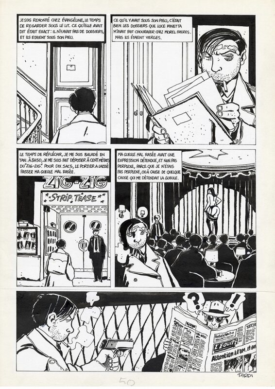 Griffu by Jacques Tardi - Comic Strip