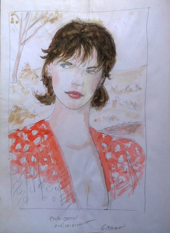 Jean-Pierre Gibrat, Le Sursis 1 - Cécile - Sketch