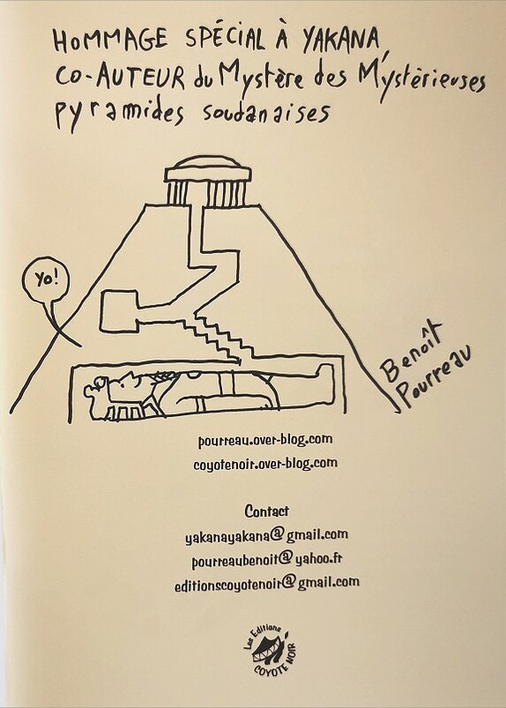 Benoit Pourreau, Le mystère des mystérieuses pyramides soudanaises - Sketch