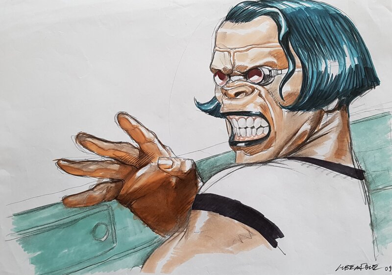 Ranxerox par Liberatore - Illustration originale