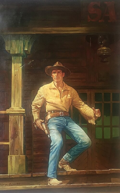 Tex WILLER par Manuel Sanjulián - Couverture originale