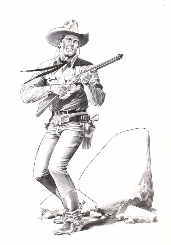 Tex WILLER par Claudio Villa - Couverture originale