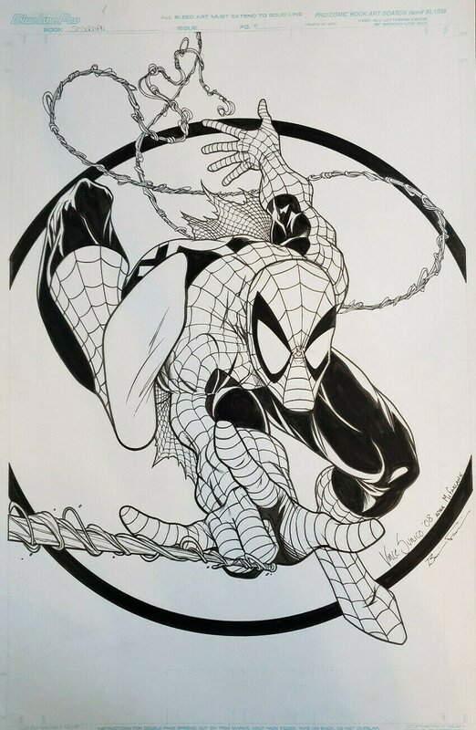 Vince Sunico, Amazing spider-man/spiderman - Original Cover