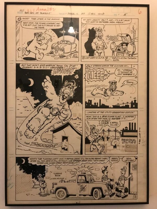 Alf by Tom Patchett - Comic Strip
