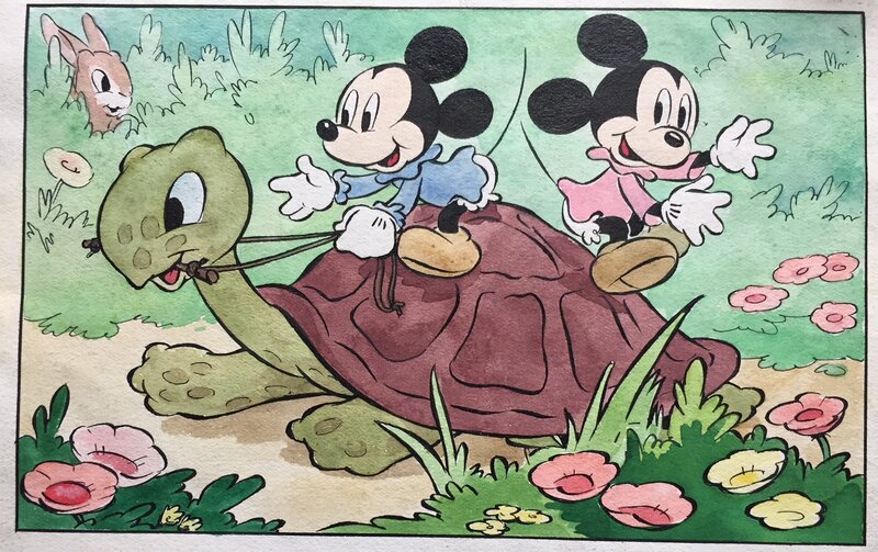 Mickey Mouse 1953 by Studios Disney, Walt Disney - Comic Strip