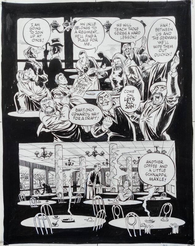 Will Eisner, To The Heart Of The Storm p 97 - Planche originale