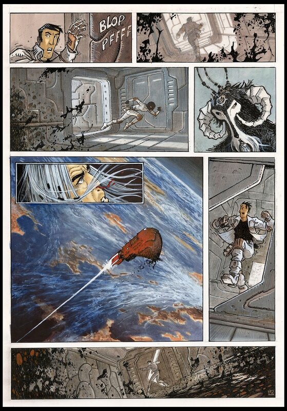 Serge Pellé, Sylvain Runberg, 2010 - Orbital - Tome 4 - Planche 50 - Comic Strip