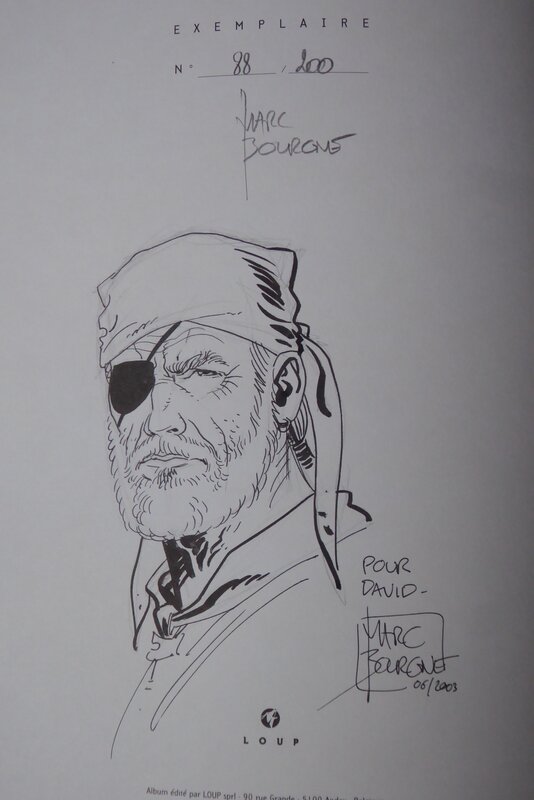 Barbe rouge by Marc Bourgne - Sketch