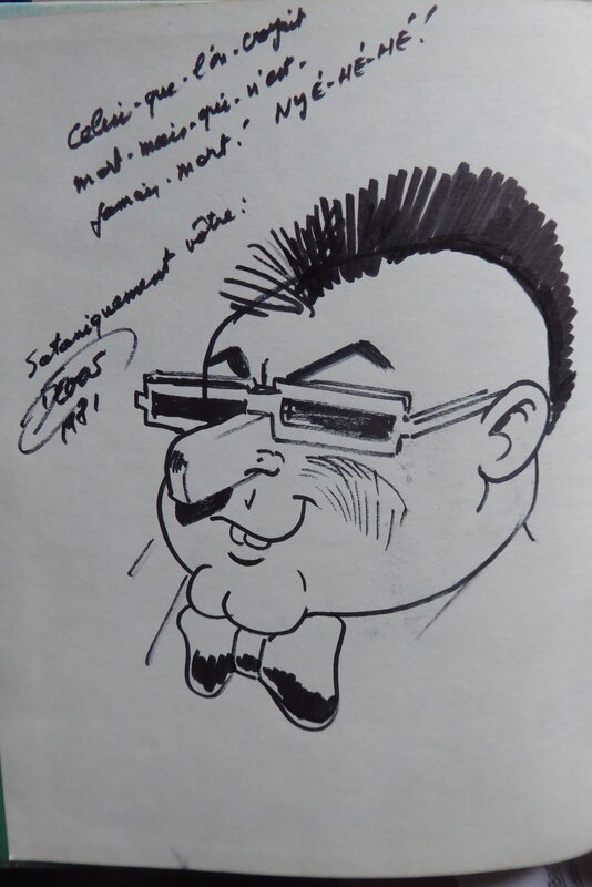 Steve pops by Jacques Devos - Sketch