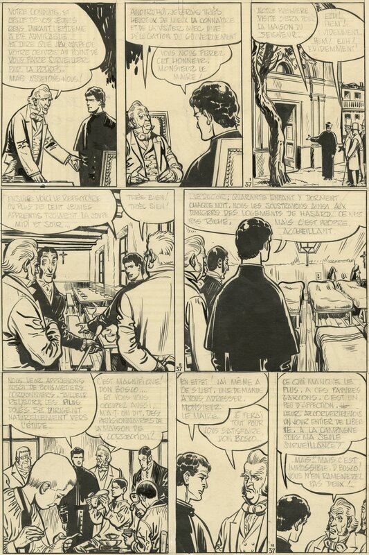 Jijé, Don Bosco – Planche 37 - Comic Strip