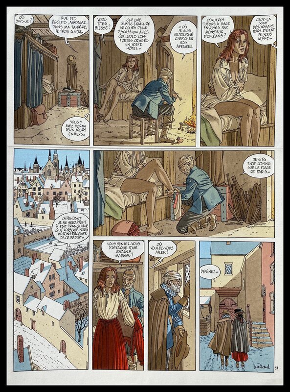 André Juillard, Patrick Cothias, 7 vies de l'épervier - 2eme époque - Comic Strip