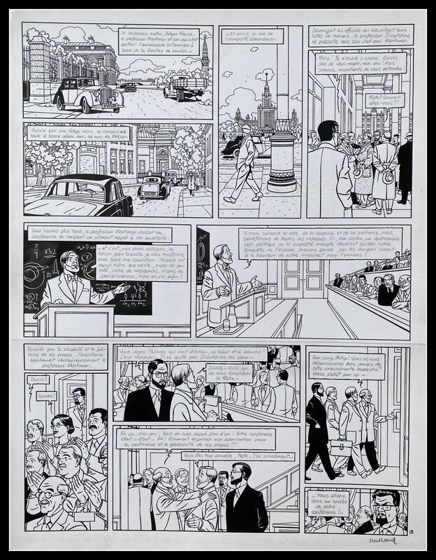 André Juillard, Yves Sente, Blake et Mortimer - La machination Voronov - Comic Strip