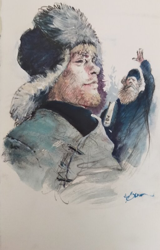 Ivan Zourine par René Follet - Illustration originale