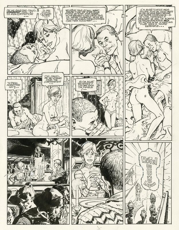 Antonio Parras, Patrick Cothias, Le Lièvre de Mars T1 - Comic Strip
