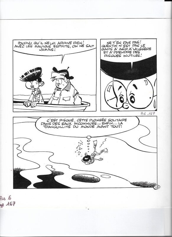 Les as par Greg - Planche originale
