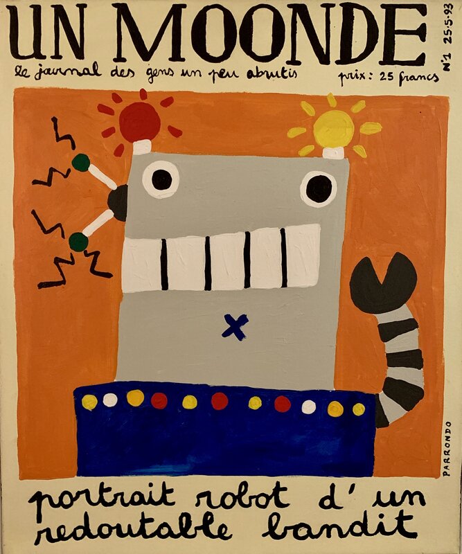 Un Moonde by José Parrondo - Original Illustration