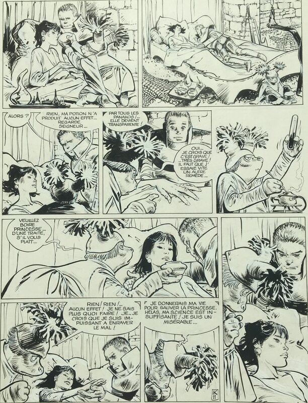 René Follet, Makyo, Ikar 1 . Le petit prince barbare - Comic Strip