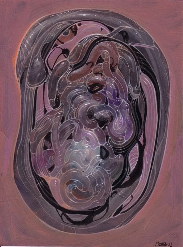 Abstraction Rose by Moebius - Comic Strip