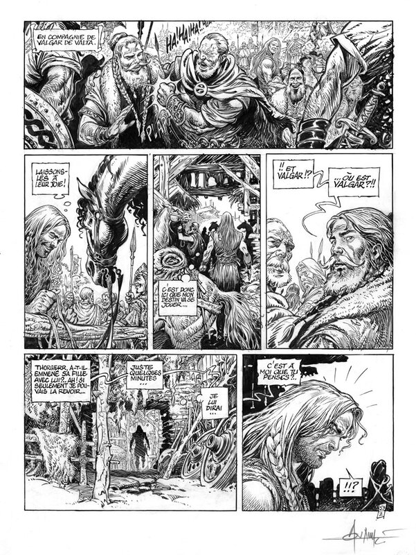 Mohamed Aouamri, Saga Valta - Tome 2 - Planche 53 - Comic Strip