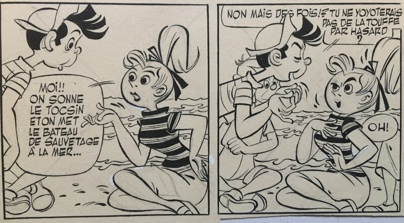 Claude Marin, Mireille . Le club des pingouins - Comic Strip