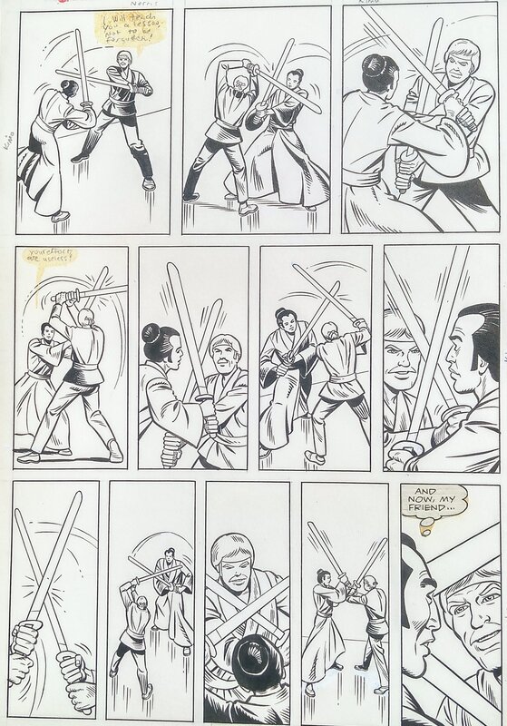 Chuck Norris 3 p.3 par Steve Ditko, Jon D'Agostino - Planche originale