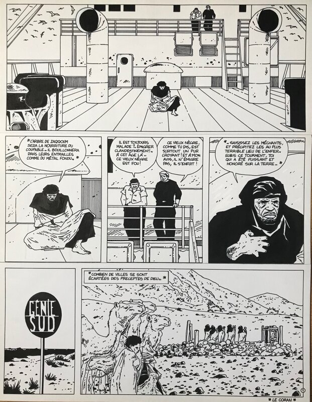 Stéphane Dubois, Mérite Maritime pl 1 - Comic Strip