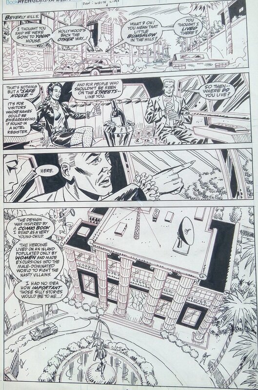 Don Heck, Al Milgrom, Avengers Spotlight 36 - Original art