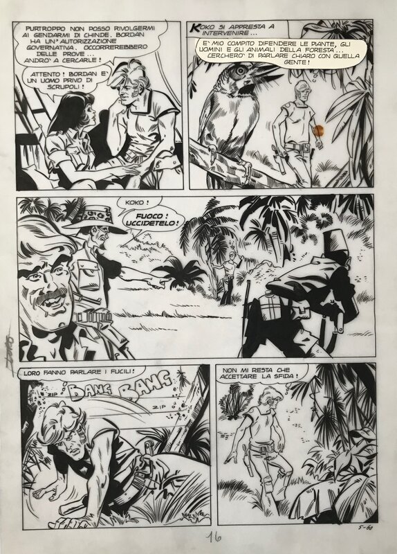 Giuseppe Montanari, Koko - ep 5 Il colonnello Steinz pl 60 - Comic Strip