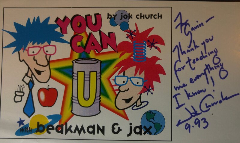Beakman & Jax par Jok Church - Planche originale