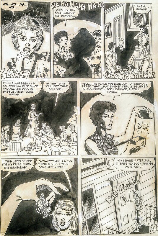 Bill Benulis, Jack Abel, Grab Bag: Ghost Horror #11 - Original Illustration