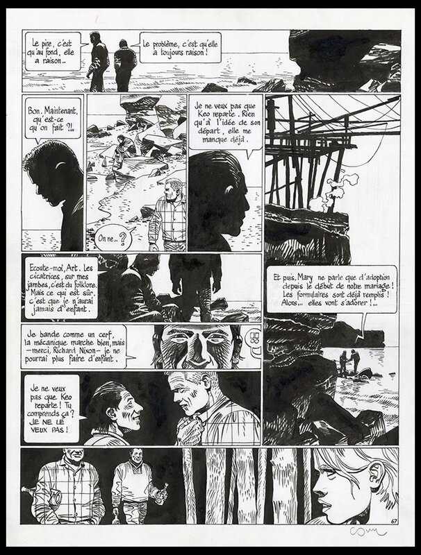 Cosey, 1987 - Le voyage en Italie - Tome 2: Planche 67 - Comic Strip