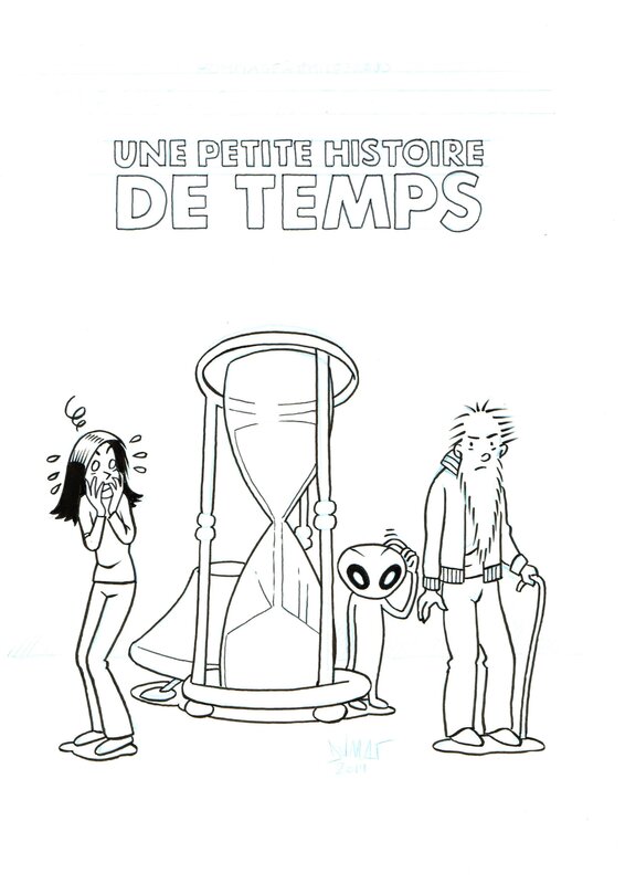 Patrick Dumas, Fan-Art sur l'univers de Jules d'Emile Bravo - Original Illustration