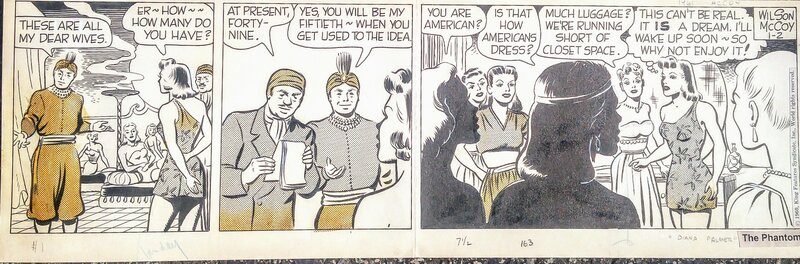 Wilson McCoy, The Phantom-The Ghost Who Walks! - Comic Strip