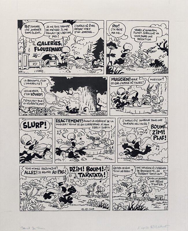 Sibylline by David De Thuin, Raymond Macherot - Comic Strip