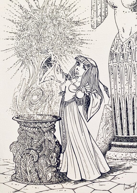 Percevan - Altaïs by Philippe Luguy - Original Illustration