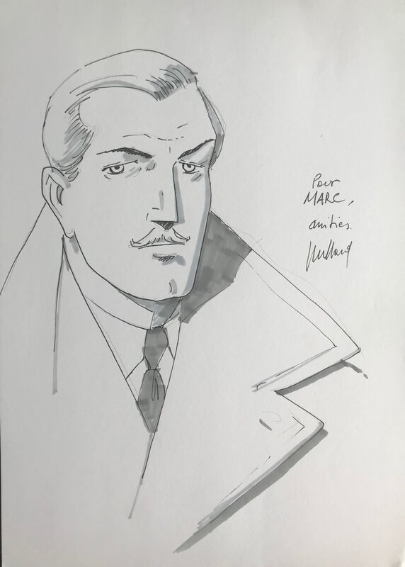 Blake by André Juillard - Sketch