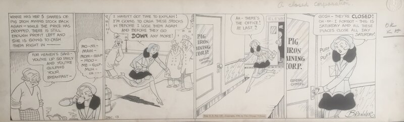 Winnie Winkle by Martin Branner - Comic Strip