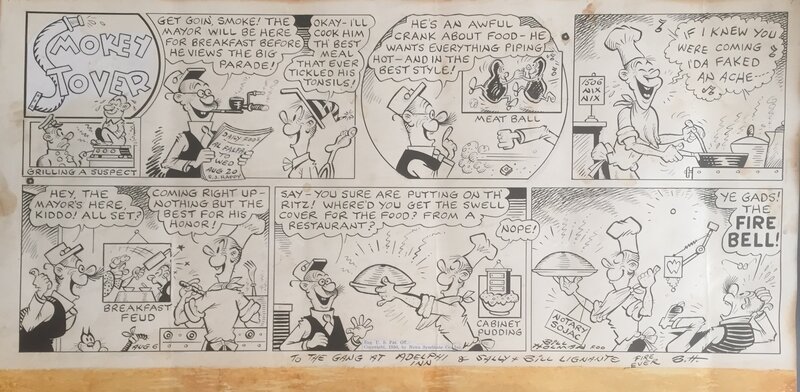 Smokey Stover by Bill Holman - Comic Strip