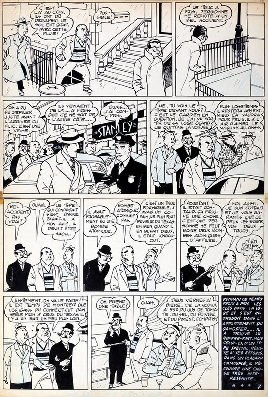 Planche Felix - Tillieux - Comic Strip