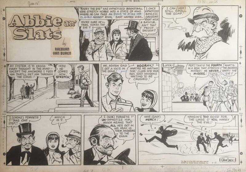 Abbie an' Slats by Raeburn Van Buren - Comic Strip
